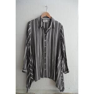 Louis Dell’Olio Linea Medium Gray Long sleeve Top Size Medium